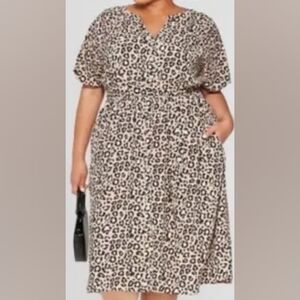 Ava & Viv animal print dress